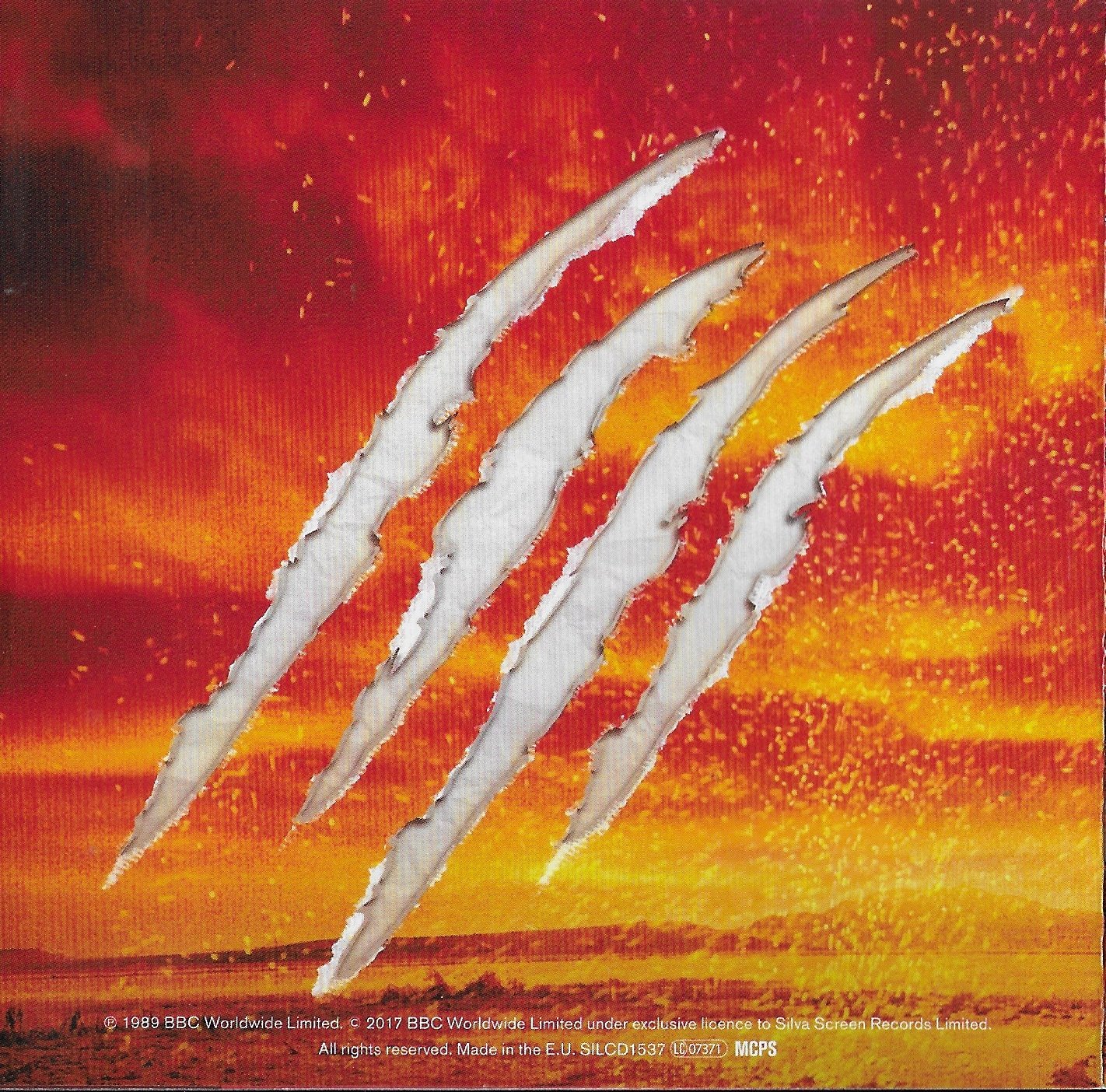 Middle of cover of SILCD 1537